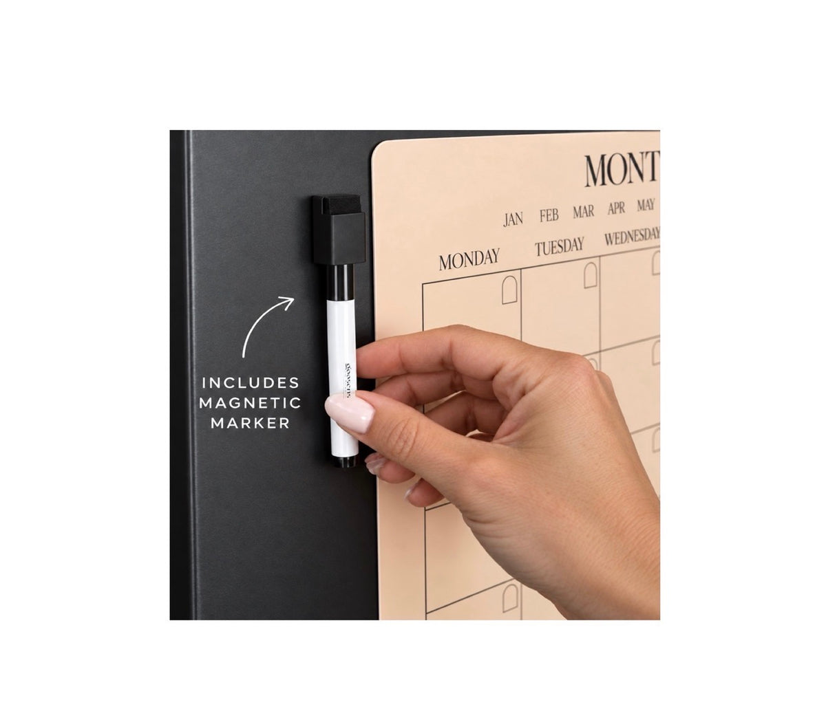 Coral Monthly Planner