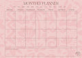 Sunset Pink Monthly Planner