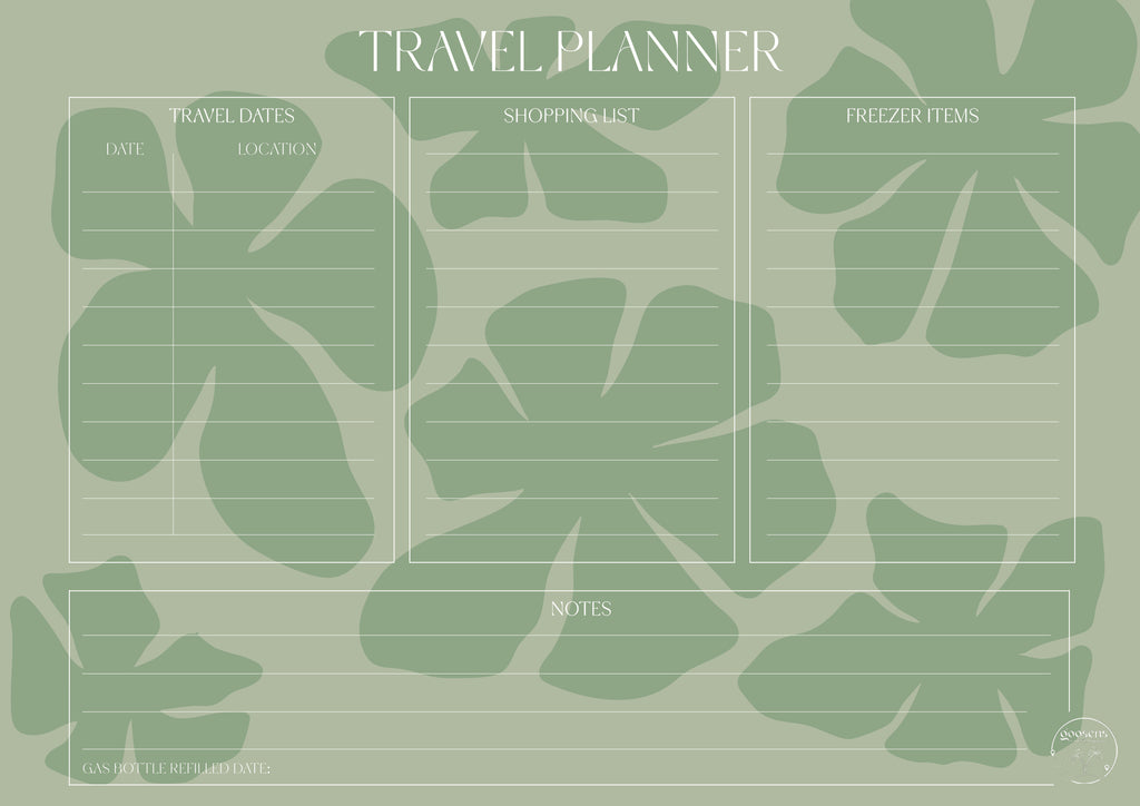 Sea Glass Travel Planner